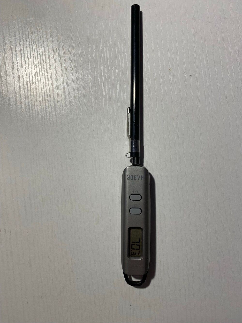 Habor Digital Meat Thermometer Instant Read Cooking Food BBQ Grill w/ Probe Cove